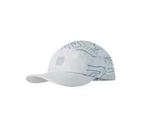 Buff | Gorra 5 Panel Go Niño Niña Flexible, UPF50, Ajustable, Sostenible, Ligera, Correr, Materiales reciclados, Comoda, Talla Única, Gris