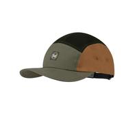 Buff®| Gorra 5 Panel Venture Flexible, UPF50, Ligera, Comoda, Lavable, Pequeños exploradores Talla única Verde
