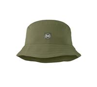 Buff®| Gorra Adventure Bucket Hombre Mujer Adulto Ajustable, Comoda, Proteccion UPF50, Plegable, Aire Libre, Explorar, Aventura, S/M, Verde