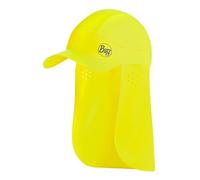 Buff Gorra con Protector de Nuca Pack Cap Bimini Amarillo Flúor