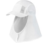 Buff| Gorra Desert 360º UPF 50 Sun Protection, Multiposition Neck Cape OVERLAPS FOR Enhanced Airflow, Made with 80% Recycled Content Hombre Mujer S/M Bianco
