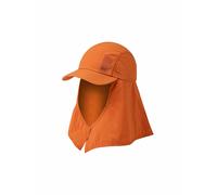 BUFF Gorra Desert con protección para el cuello naranja | L/XL