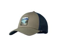 Buff®| Gorra Explore Trucker Hombre Mujer Adulto Ajustable, Comoda, Transpirable, Calidad, Moderna, Aire Libre, L/XL, Verde