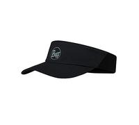 Visera de trail buff solid black ADULTO