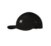 Buff®| Gorra Speed Hombre Mujer Adulto Ligera, Plegable, Materiales reciclados, Proteccion Solar UPF 50, Running, Correr, Deporte, L/XL, Negro