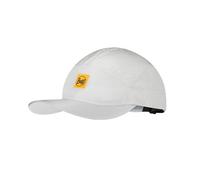 Buff®| Gorra Speed Hombre Mujer Adulto Ligera, Plegable, Materiales reciclados, Proteccion Solar UPF 50, Running, Correr, Deporte, S/M, Blanco
