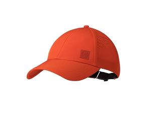 Buff®| Gorra Summit Hombre Mujer Adulto Ajustable, Transpirable, UPF50, Comoda, Calidad, Ligera, Flexible, L/XL, Rojo