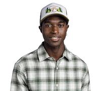 Buff Gorra Trucker Blanco Unisex Adulto