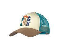 Buff | Gorra Trucker Hombre Mujer Adulto Ajustable, Comoda, Transpirable, Calidad, Moderna, Aire Libre, L/XL, Azul Scen
