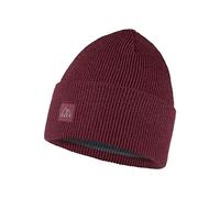 Buff Gorro Crossknit, Unisex Adulto, Solid Garnet, Talla única