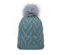 Buff Gorro Knitted & Fleece Band Mujer Adulto, Frio Extremo, Practico, Versatil, Moda, Aislamiento Termico, Comodo, Talla Única, Azul
