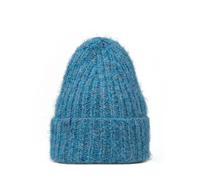 Buff Gorro Knitted & Fleece Band Mujer Adulto, Frio Extremo, Practico, Versatil, Moda, Aislamiento Termico, Comodo, Talla Única, Azul