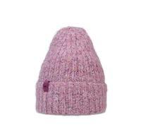 Buff Gorro Knitted & Fleece Band Mujer adulto, aislamiento térmico, versátil, talla única, rosa