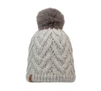 Buff Gorro Knitted & Fleece Band Mujer Adulto, Frio Extremo, Practico, Versatil, Moda, Aislamiento Termico, Comodo, Talla Única, Blanco