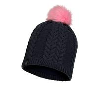 Buff Gorro, Knitted & Full Fleece, Joven Women, Azul, Talla Unica