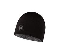 Buff Gorro reversible Merino Wool Lightweight, Unisex niños, B Black, Talla única