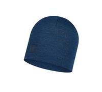 Buff Gorro, Merino Heavyweight, Adulto Hombre Mujer, Azul, Talla Unica