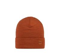 Buff Gorro Merino Heavyweight – Bufanda multifuncional 100% lana merino, Naranja, Talla Única