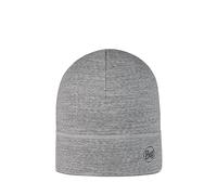 Buff Merino Wool Solid Bonnets / Gants TU Gris/argent
