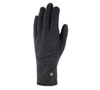 Buff| Guantes Merino Fleece Frio Extremo, Practico, Versatil, Moda, Aislamiento termico, Comodo Hombre Mujer S Negro