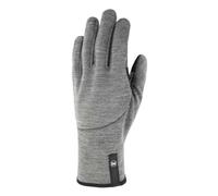 Buff| Guantes Merino Fleece Frio Extremo, Practico, Versatil, Moda, Aislamiento termico, Comodo Hombre Mujer S Gris
