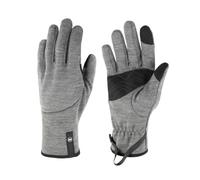 Buff| Guantes Merino Fleece Frio Extremo, Practico, Versatil, Moda, Aislamiento termico, Comodo Hombre Mujer L Gris