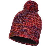 Buff Knitted & Polar Hat Margo Maroon