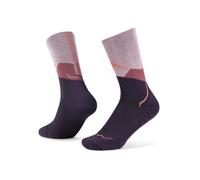 Buff Lightweight Merino Wool Crew Chaussettes M Rose