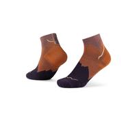 Buff Lightweight Merino Wool Quarter Chaussettes XL Marron