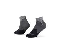 Buff Lightweight Merino Wool Quarter XL Gris/plata