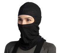 Buff Merino Lightweight pasamontañas AW26 en Solid Negro | EU Talla única in Solid Black