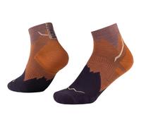 BUFF Merino Lightweight Quarter - Unisex - Marrón / Negro - talla 39-41- modelo 2026