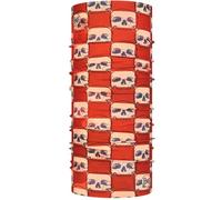 Buff Original EcoStretch Skull Plaid Sombreros multifuncionales, naranja para Hombres