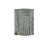 Buff Original Knitted & Fleece Neckwarmer Kort Light Grey Tubular, Unisex adulto, Gris, Talla única