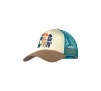 BUFF Trucker Cap - Hombre - Beige / Marrón / Azul - talla L/XL- modelo 2025