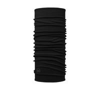 BUFF Tubular multifuncional de lana merina de peso medio negro