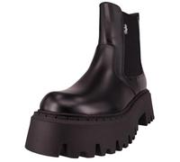 Buffalo Aspen Chelsea - Negro Cuero Sintético Ancho Normal, Negro , 41 EU