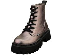 Buffalo Aspen Mid Vegan - Botines para mujer en peltre negro, Peltre negro, 37 EU