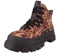 Buffalo Aspha Nc Mid - Negro/Beige Leo Cuero Sintético Ancho Normal, Negro , 37 EU