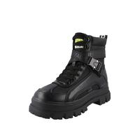 BUFFALO Botas con cordones 'ASPHA COM1 LACEUP MID' verde claro / negro / blanco 46 verde claro / negro / blanco
