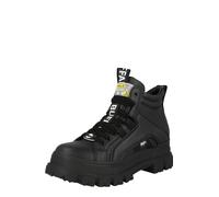 BUFFALO Botas con cordones 'Aspha' negro / blanco 40 negro / blanco