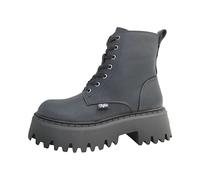 Buffalo Botas de mujer ASPEN LACE UP WARM Zapatos de mujer Zapatos de invierno Negro