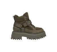 BUFFALO Botines con cordones 'Aspen Com' oliva 38 EUR