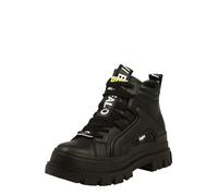 BUFFALO Botines con cordones 'Aspha' amarillo / negro / blanco 41 amarillo / negro / blanco