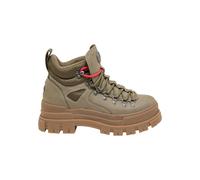 BUFFALO Botines con cordones 'Aspha' caqui 42 caqui