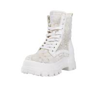 BUFFALO Botines con cordones 'Aspha RLD Bloom' blanco / offwhite 41 blanco / offwhite