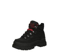 BUFFALO Botines con cordones 'Aspha' rojo / negro 36 rojo / negro