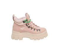 BUFFALO Botines con cordones 'Aspha' rosa / rosé 42 rosa / rosé