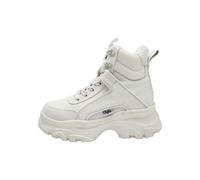 BUFFALO Botines con cordones 'Venom' offwhite, Talla 38