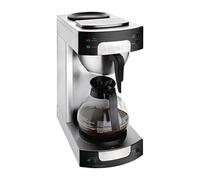 Buffalo CW305 - Cafetera con filtro, acero inoxidable/negro, capacidad de 1,7 L, 435 mm de altura, 205 mm de ancho, 205 mm de longitud